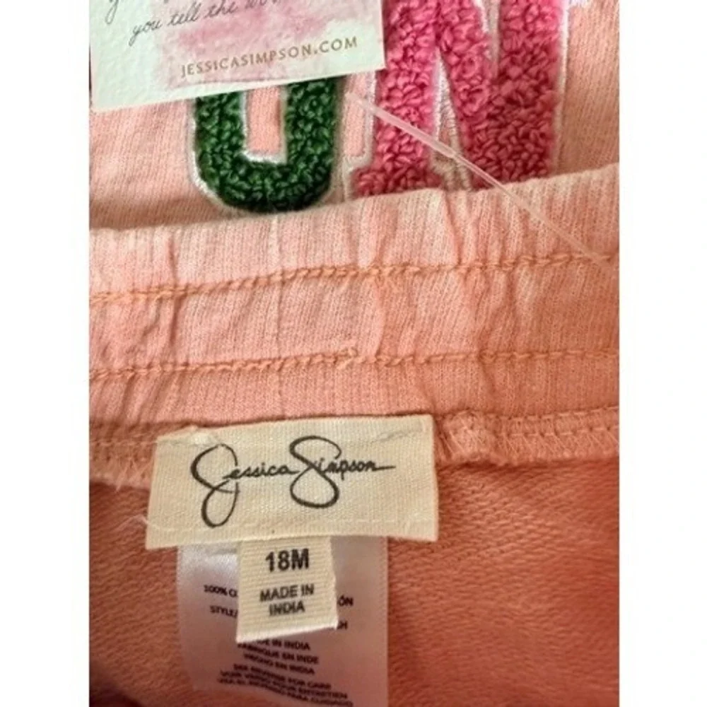 NWT Baby Bundle Jessica Simpson Pink  Kyte Baby Romper Nike Joggers 18M 12-18M